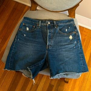 Levi’s 501 Denim Cut-Off Shorts - Size 30